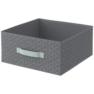Корзина Spaceo KUB Archi M 15x31x31 см 14 л полиэстер цвет комбинированный серый