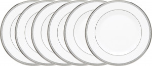 10667238 Lenox Набор из 6 тарелок закусочных Lenox "Марри-Хилл" 20см Фарфор, Керамика