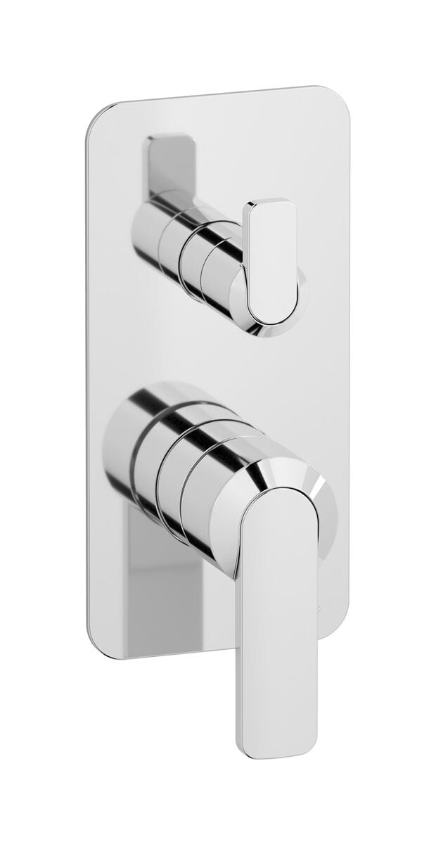 Однорычажный смеситель для душа с 2 отверстиями и переключателем IB C-67 ARCH-00029548 - Вид №2