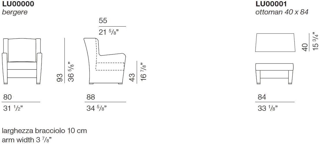 Bodema Кресло из ткани с подлокотниками sun-id-1399046 - Вид №6