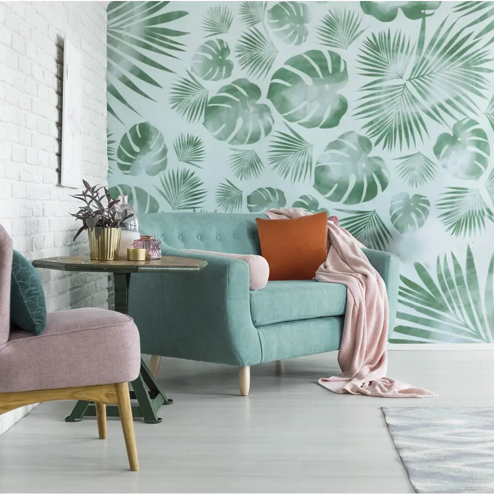 Подушка Грид 45x45 см коричневая LINEN WAY STLM-2178340 - Вид №3