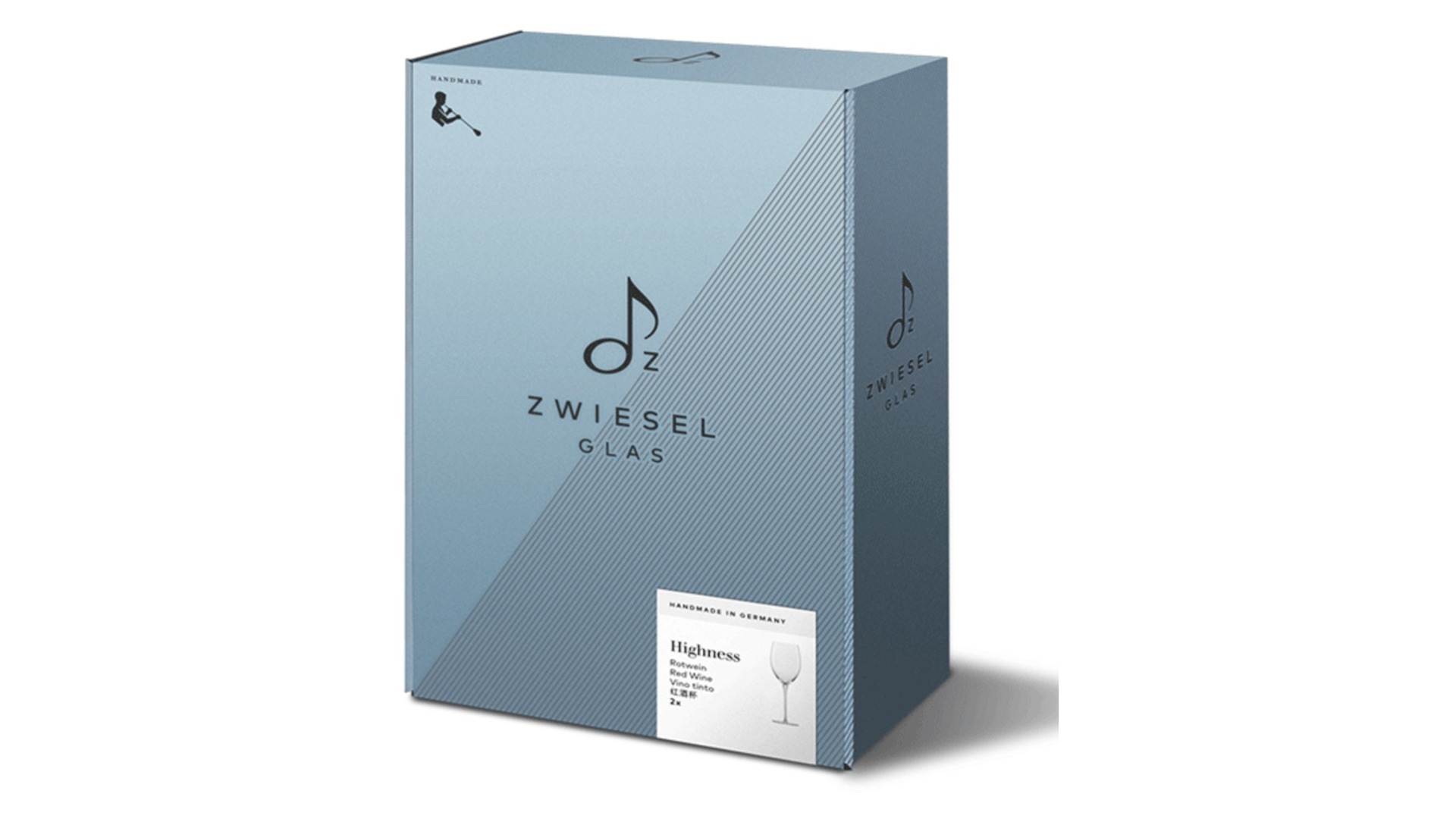 10669942 Zwiesel 1872 Набор бокалов для красного вина Zwiesel Glass Величие.Бордо, 2 шт Стекло  - Вид №3
