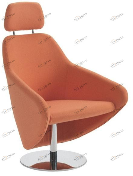 Segis Вращающееся кресло из ткани с подлокотниками и подголовником sun-id-1389780