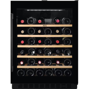 9141383 Встраиваемый винный шкаф AEG AWUS052B5B черный