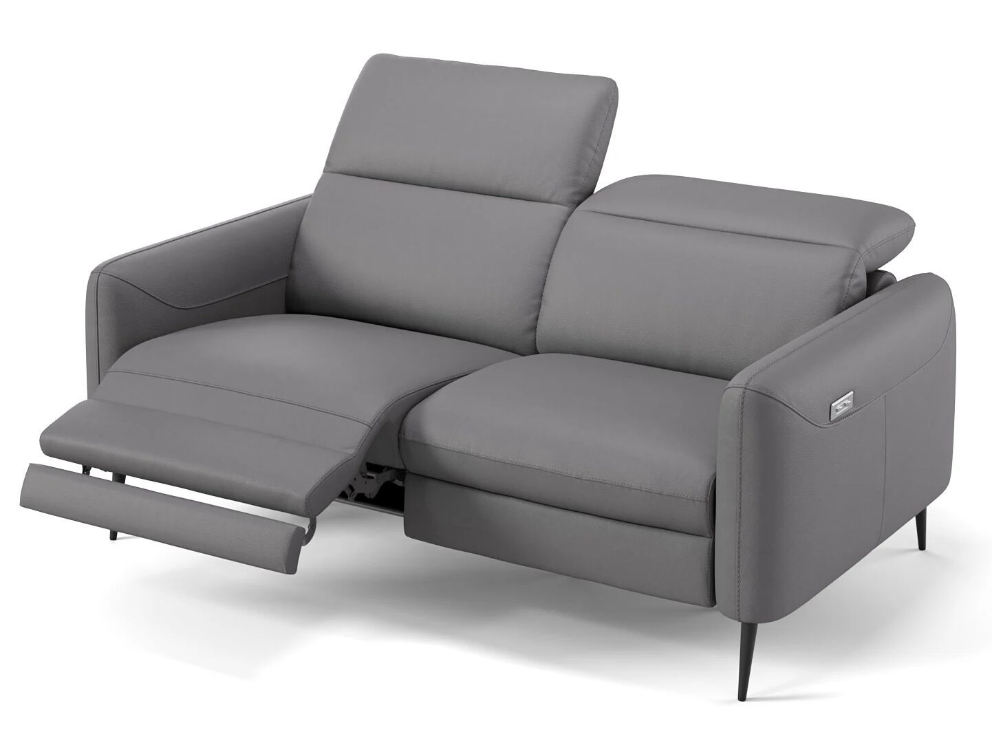 2-местный кожаный диван Sofanella Мессина ARCH-00119834