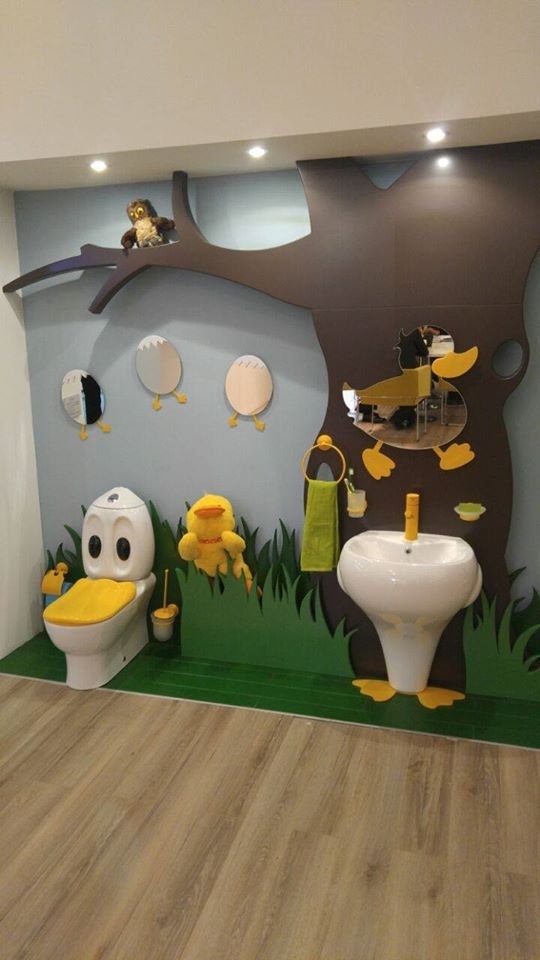 DC052-00CB00E-0000 DUCKY Раковина детская Creavit Ducky  - Вид №5