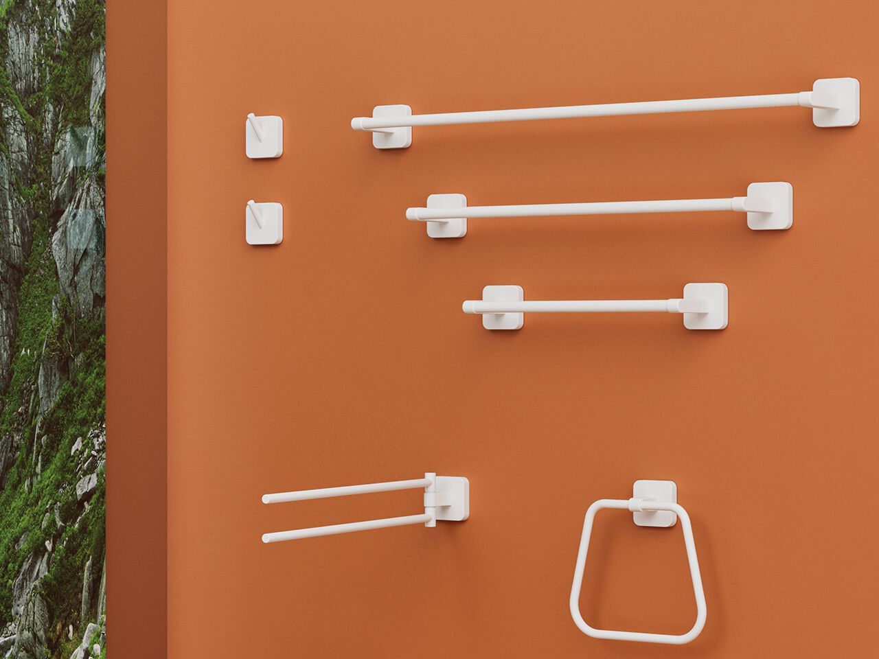 Держатель для полотенец из нержавеющей стали GEDY Тонга ARCH-00121450 - Вид №16