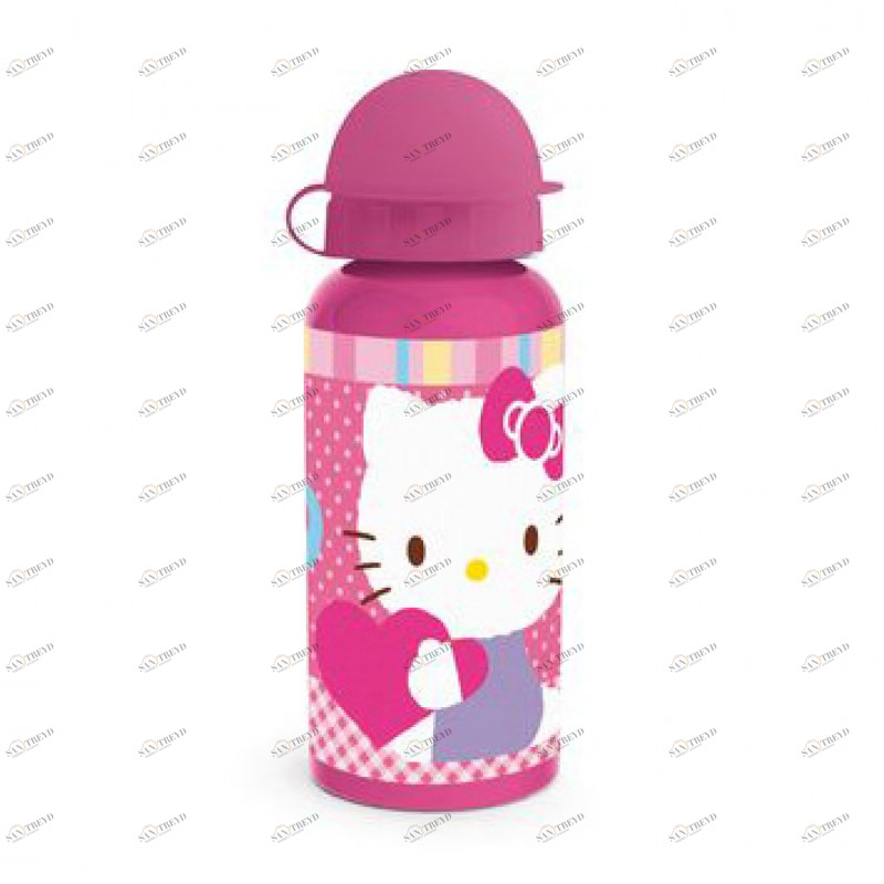 Бутылка алюминиевая Hello Kitty, 400 мл STOR HELLO KITTY 335587 Розовый Santreyd 