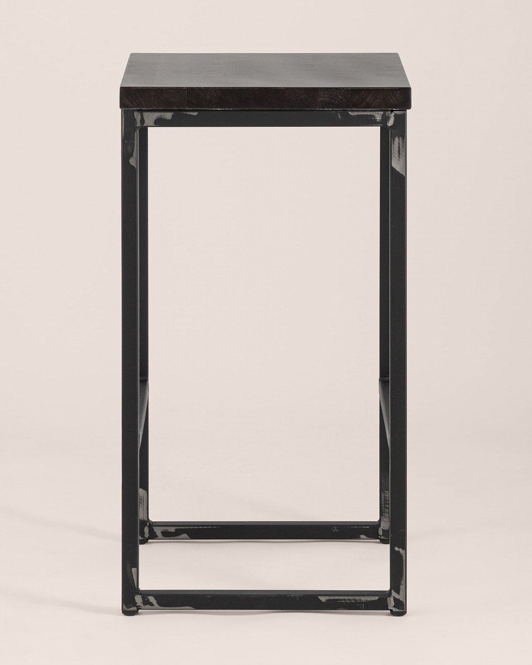 Барный стул коричневый с деревянным сиденьем "Симпл" STOOL GROUP  00-3945990 Коричневый  - Вид №3