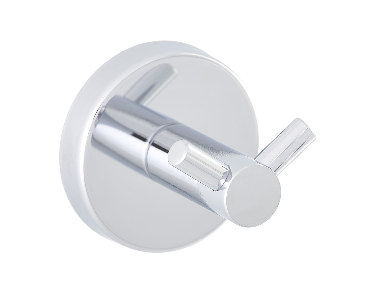 MHW28 Двойная вешалка из хромированной латуни, УЛИТКА, ПОЛИРОВАННАЯ Merida 