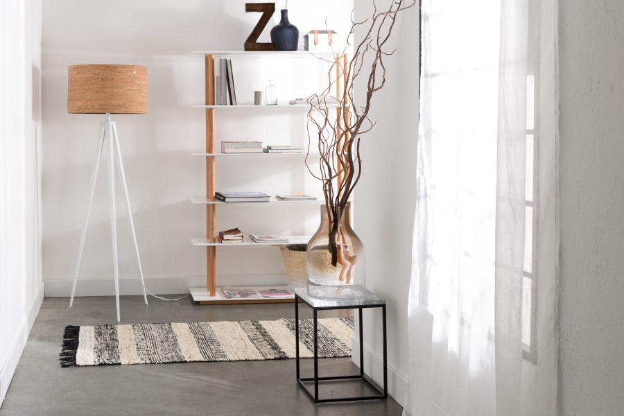 Лампа напольная Tripod Cork, бежевая Zuiver 5100049 - Вид №1