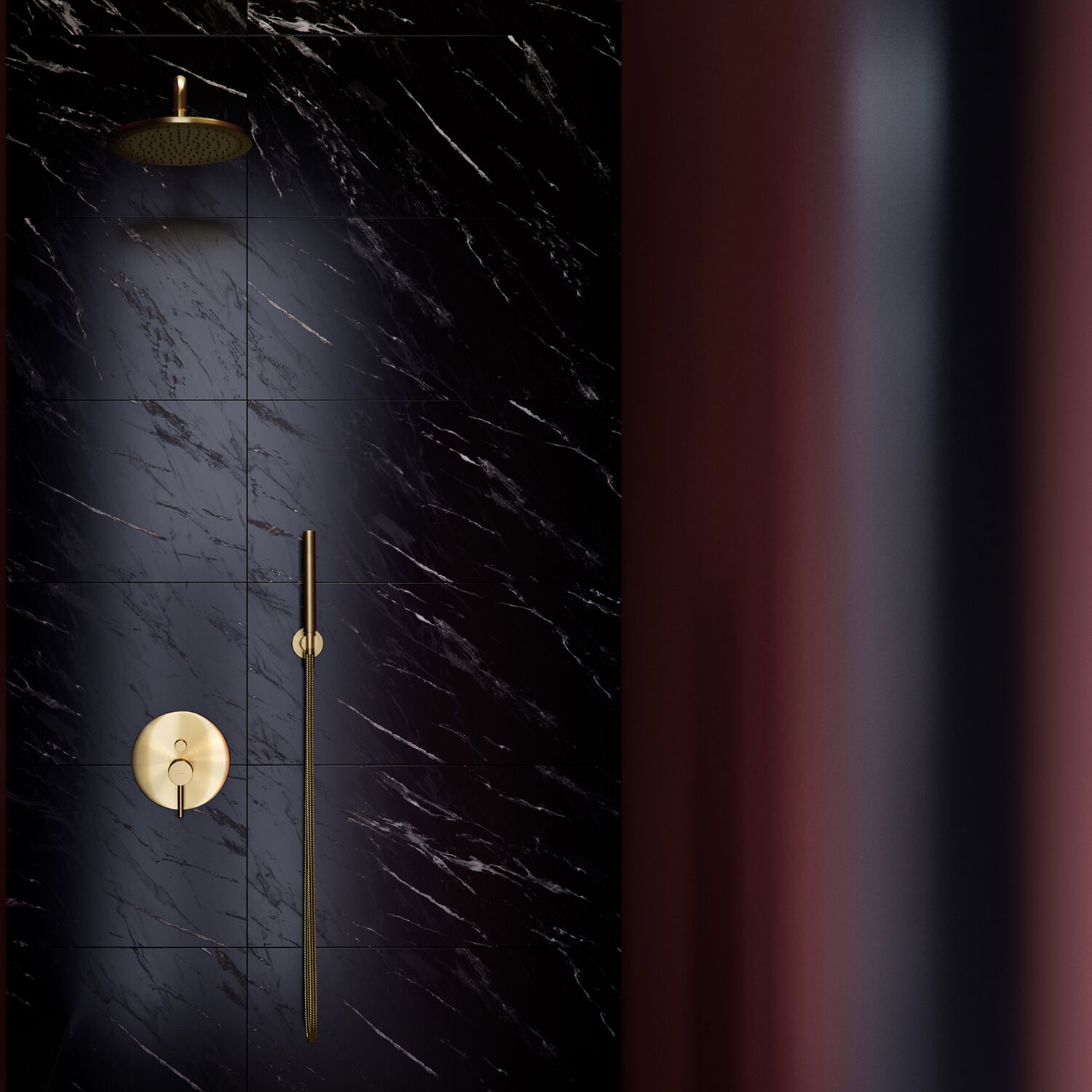 Набор для душа с ручным душем и душем OMNIRES Y SYSY ARCH-00044397 - Вид №18