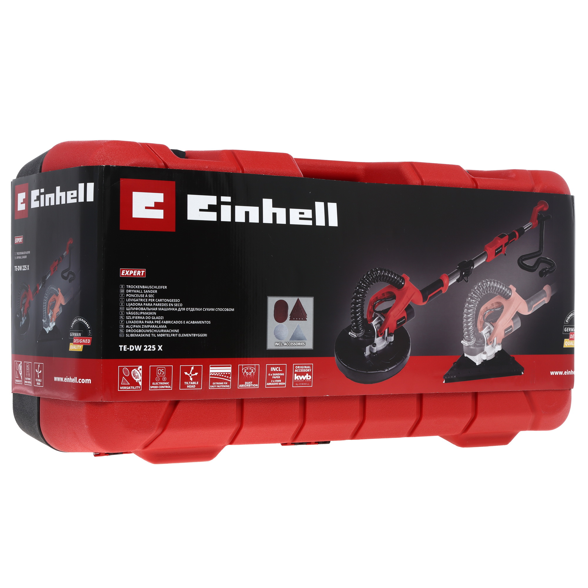 Шлифовальная машина для стен и потолка Einhell TE-DW 225 X 5311660 STDN-0141530 - Вид №16