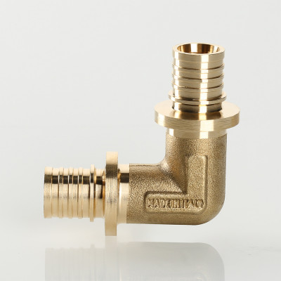 VTm.451.BG.001616 Фитинг аксиальный универсальный – угольник надвижной Valtec 16 (2,2) мм x 16 (2,2) мм  - Вид №4