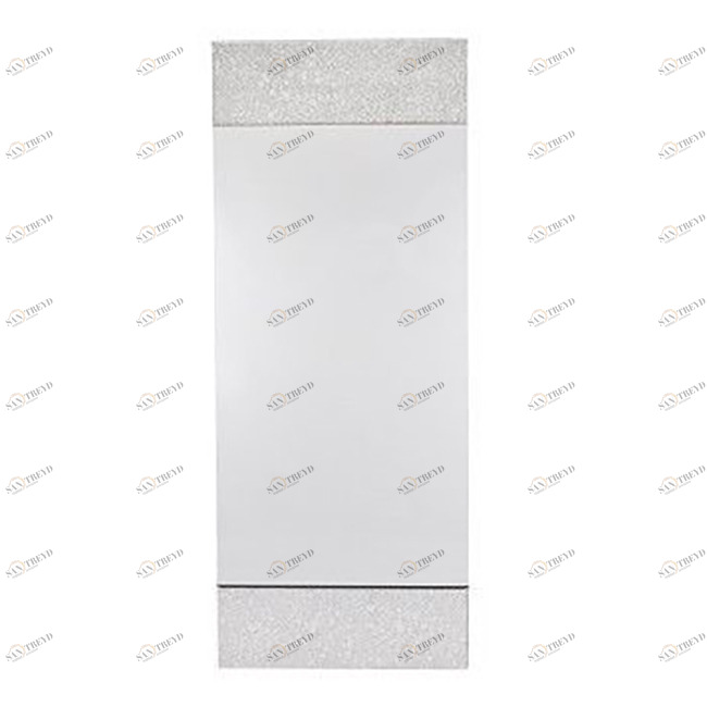 Зеркало прямоугольное настенное белое Kirkby - центральное элемент PUSHA ДИЗАЙНЕРСКИЕ 062514 Белый 