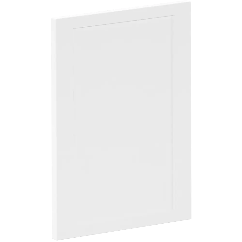 Фасад кухонный DELINIA ID Ньюпорт 59.7×76.5 см матовый белый с филенкой 82010397 STLM-0017287 - Вид №1