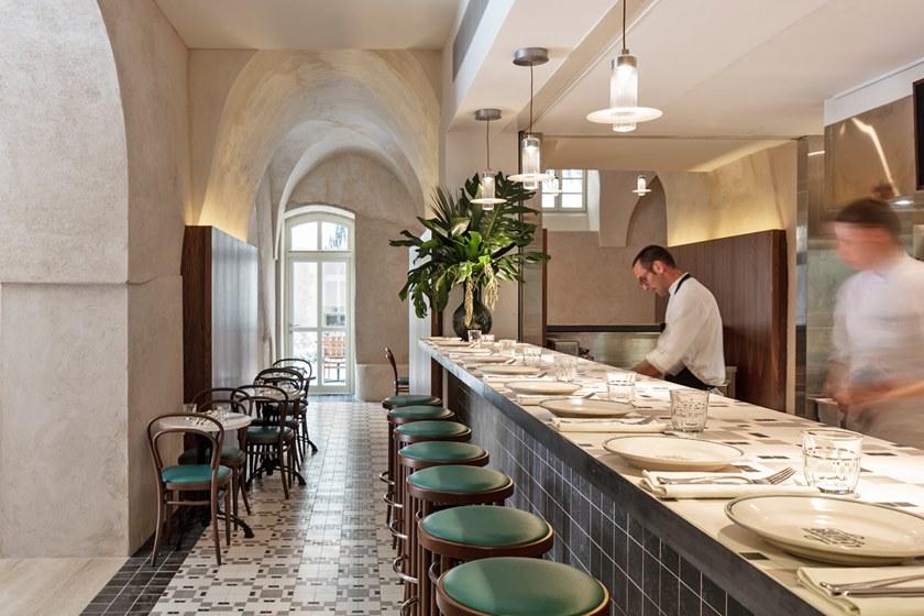 Thonet Высокий табурет с мягким сиденьем 204 sun-id-1437203 - Вид №4