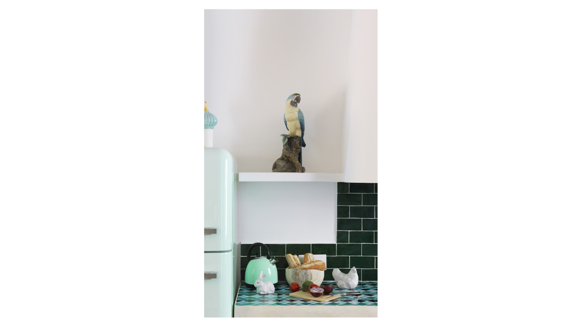 10669099 LLADRO Фигурка Lladro "Попугай" 20х50см Фарфор Lladró  - Вид №3