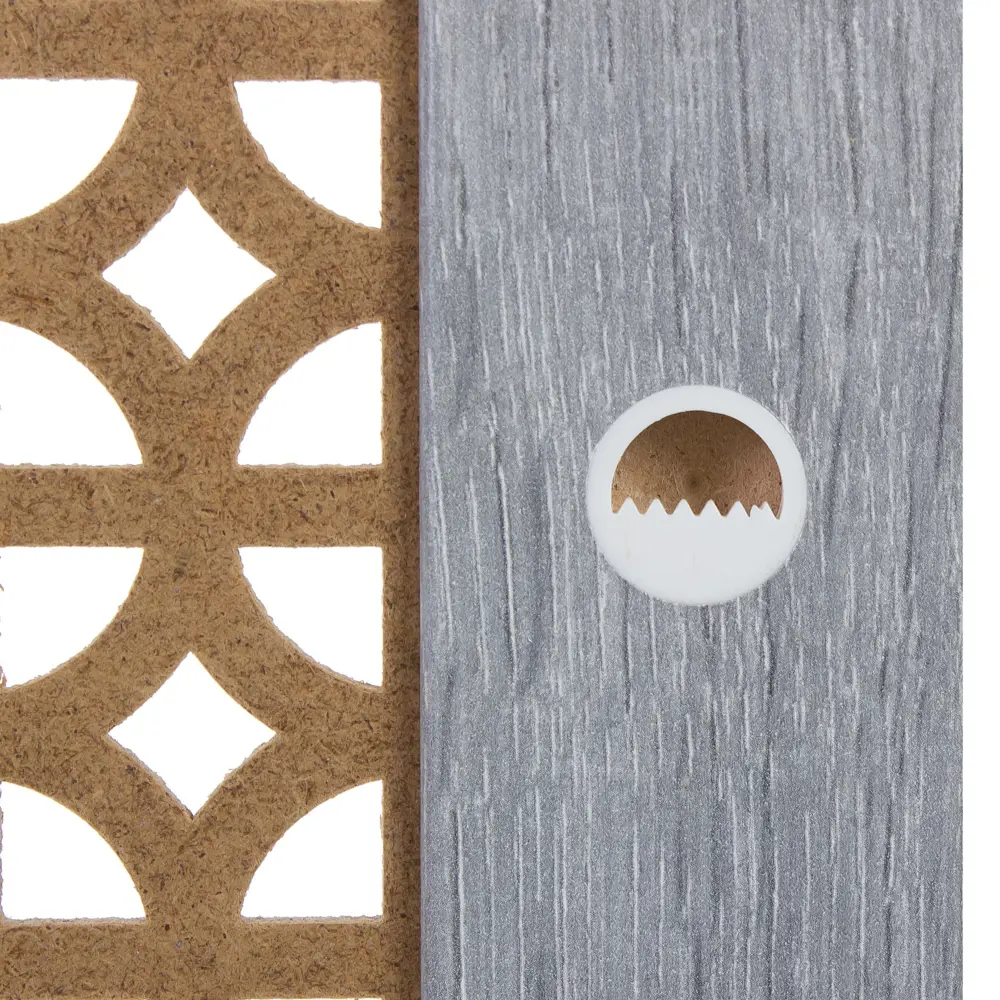 ЛАЙТ Экран для радиатора «Сусанна» 120×60 см в стиле дуб серый 18732672 STLM-1390262 - Вид №3