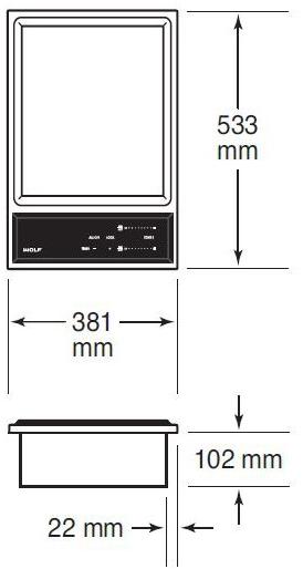 Wolf Индукционная плита из нержавеющей стали Piani cottura domino sun-id-1389605 - Вид №1
