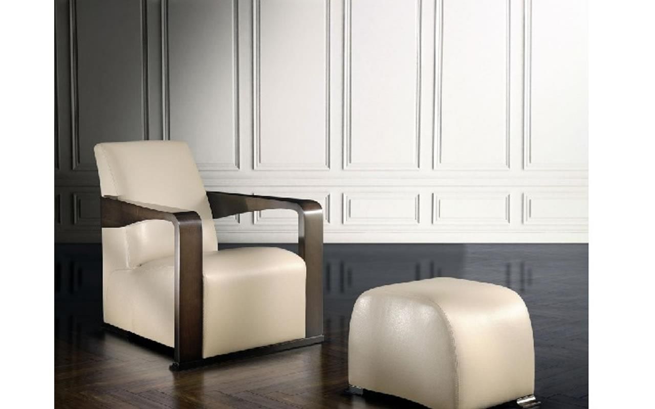 Кожаный пуф HUGUES CHEVALIER Iconic ARCH-00091067 - Вид №2