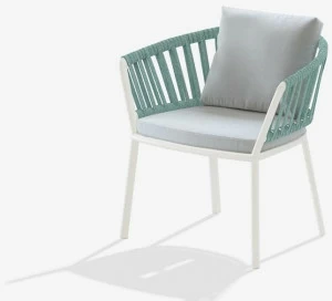 FAST Алюминиевый стул с подлокотниками со встроенной подушкой Ria 7605