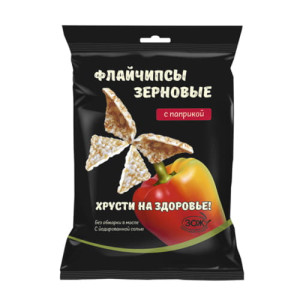 Флайчипсы зерновые с паприкой 40 г