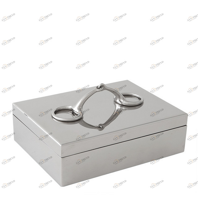 Шкатулка для драгоценностей Aurora S от Eichholtz EICHHOLTZ EICHHOLTZ 060225 Хром 