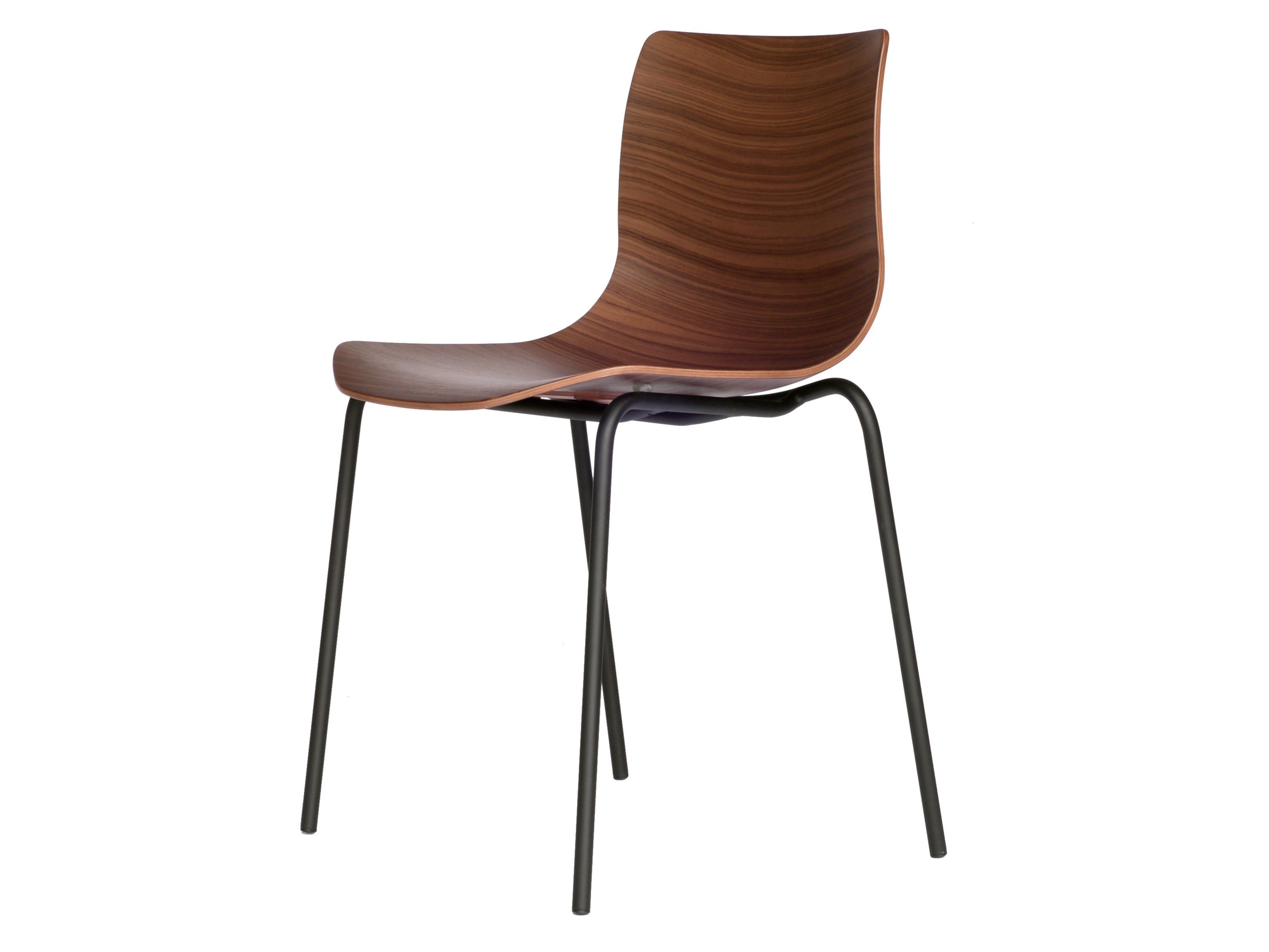 Стул из фанеры и стального основания Case Loku ARCH-00141069 - Вид №12