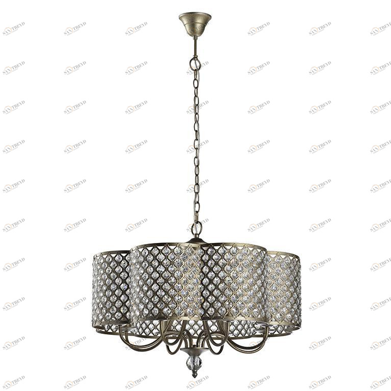 Подвесная люстра Newport 7708/C Bronze NEWPORT ДИЗАЙНЕРСКИЕ 222827 Бронза 