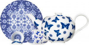 10642183 Sieger by Furstenberg Тет-а-тет чайный Sieger by Furstenberg "Комната чудес" на 2 персоны 8 предметов Фарфор