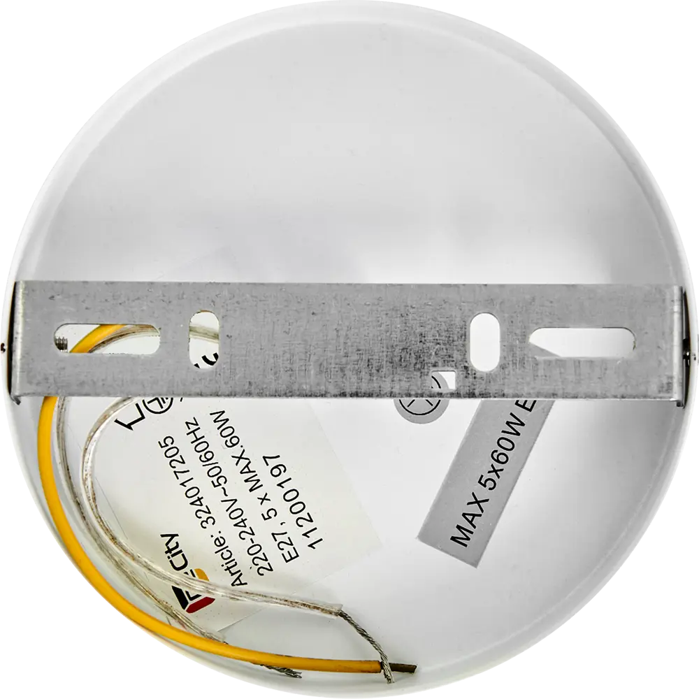 Люстра подвесная Альфа 6, 5 ламп, 40 м², цвет шампань De Markt STLM-2174348 - Вид №7