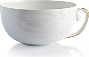66834 JL Coquet Чашка для завтрака 400мл "Хемисфер" (золотой) Фарфор