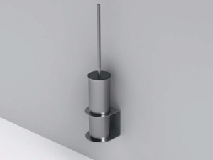 Стальная настенная щетка для унитаза