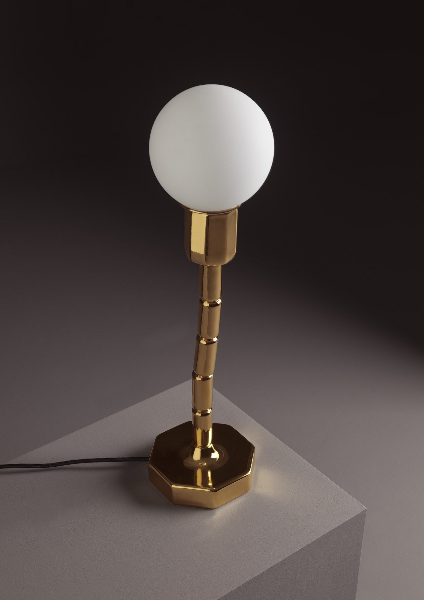 Керамическая светодиодная настольная лампа Ceramica Flaminia макияж ARCH-00140860 - Вид №5