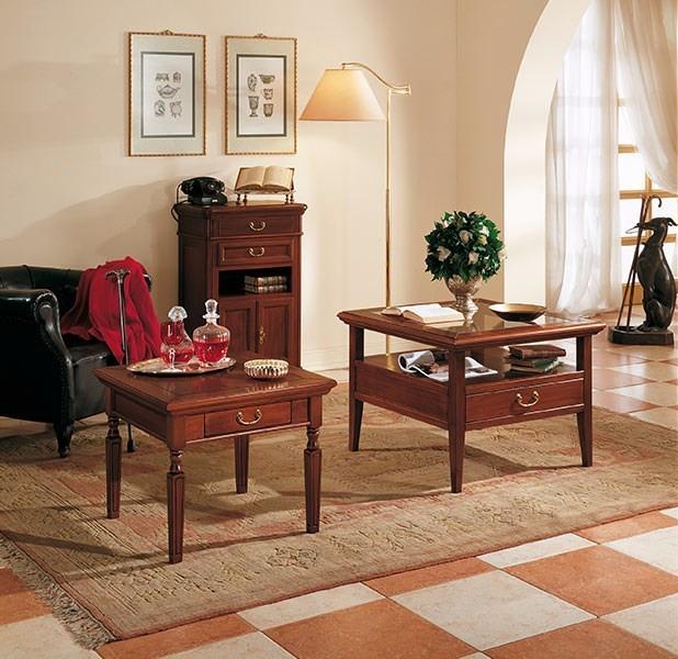 Arvestyle Журнальный столик из массива дерева с вещевым ящиком Giotto sun-id-1368553 - Вид №1