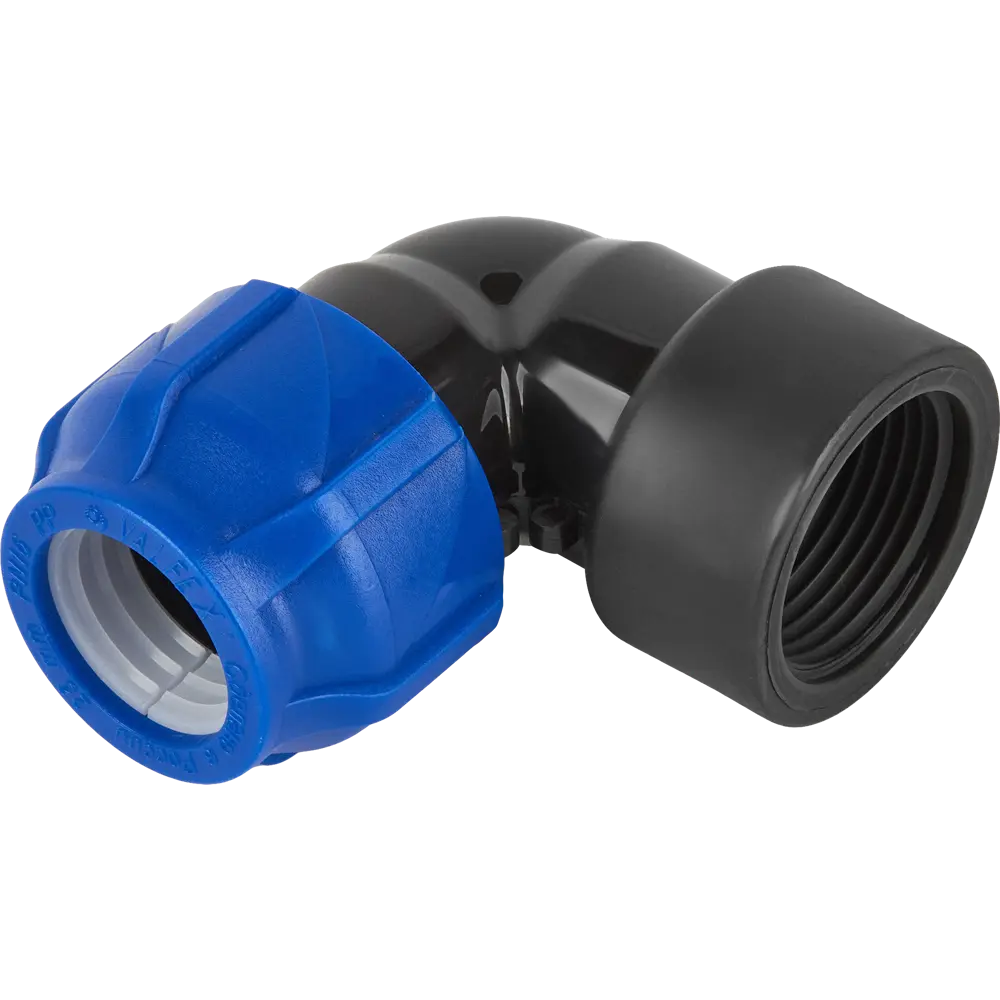 Отвод комбинированный 90° ПНД Valfex 1"x25 мм ВР 83742574 STLM-2153639 