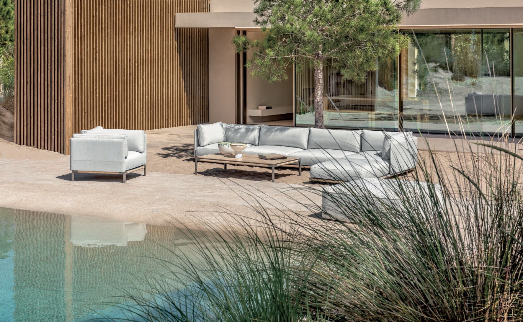 Ткань сад диван Ethimo залив ARCH-00117159 - Вид №4