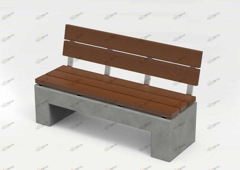 CO33 Скамья со спинкой Angulus Gb3.2r2