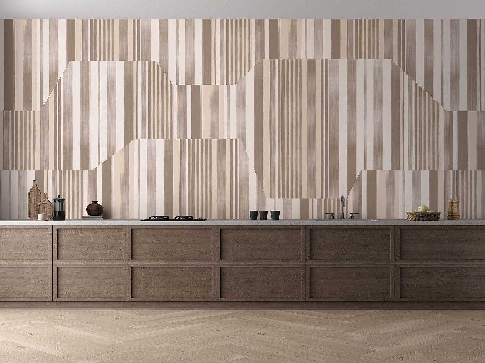 Carta da parati PVC free, eco-friendly, lavabile WallPepper GEOMETRICO SCOMPOSTO ARCH-00061509