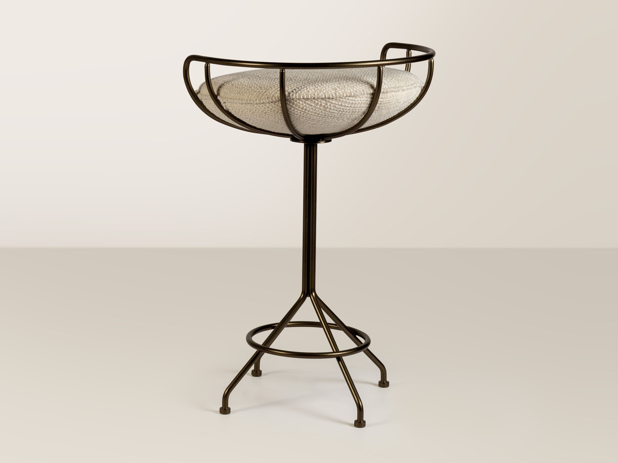 Стальной стул с мягким сиденьем Galbiati Exclusive Interiors ARCH-00025954