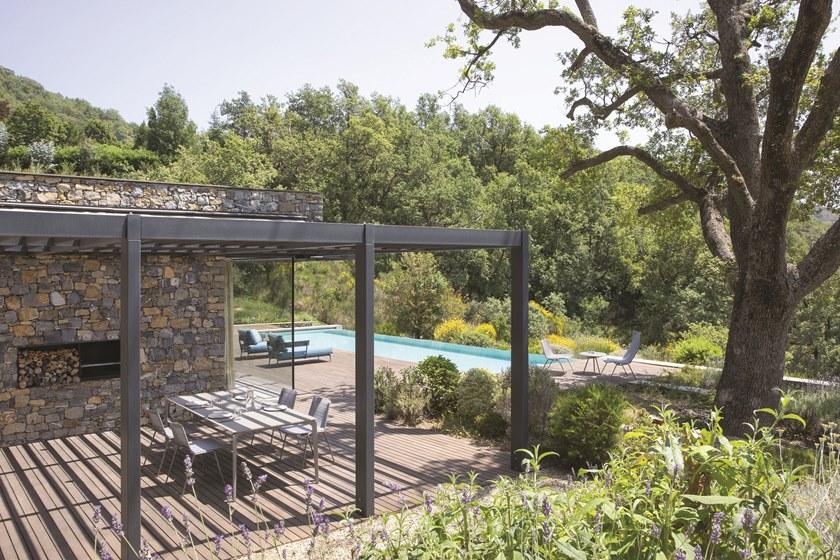 FAST Прямоугольный садовый стол из керамогранита Allsize sun-id-1414674 - Вид №2