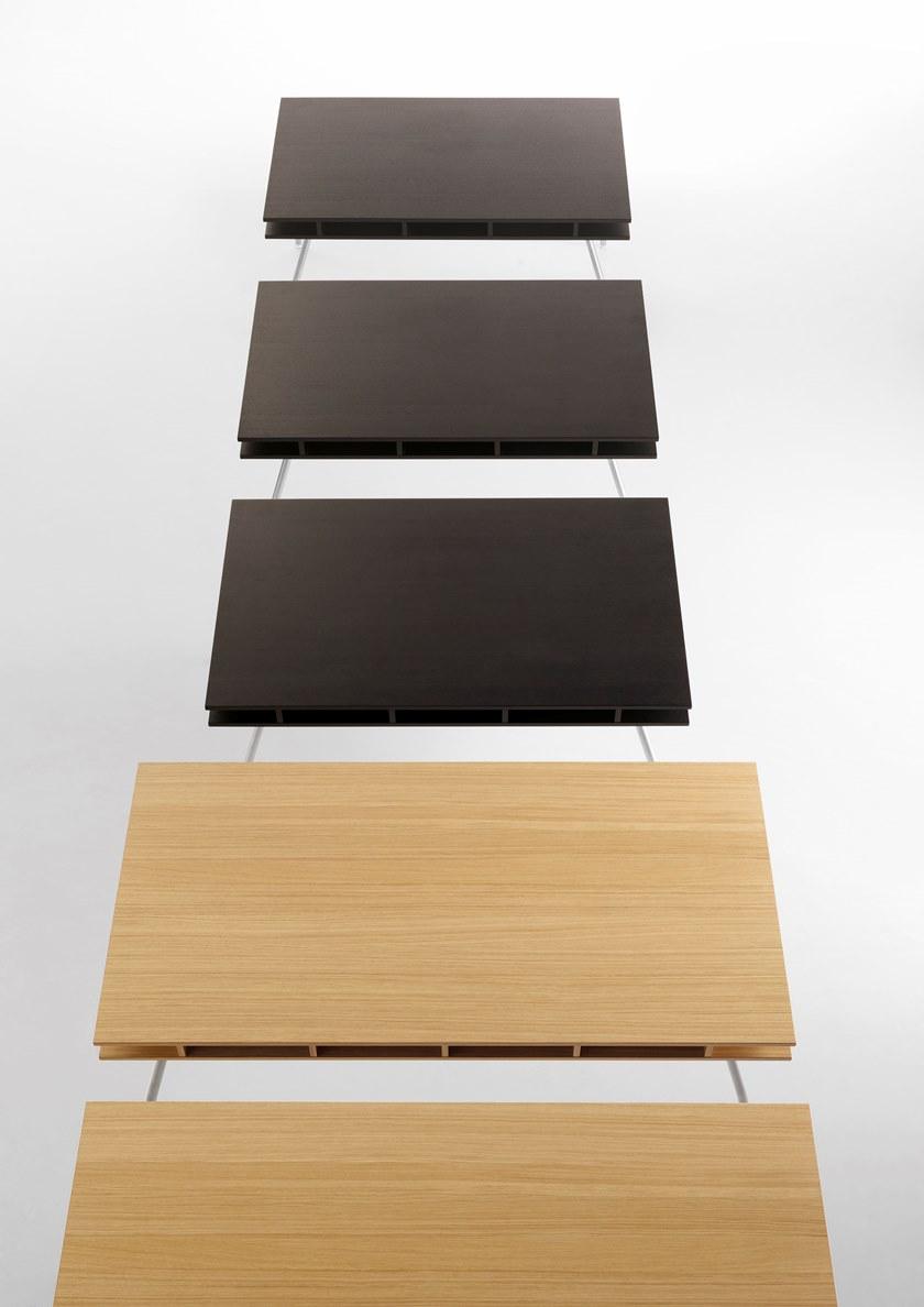 Crassevig Письменный стол с ящиками из лакированной древесины Worktop sun-id-1378375 - Вид №5