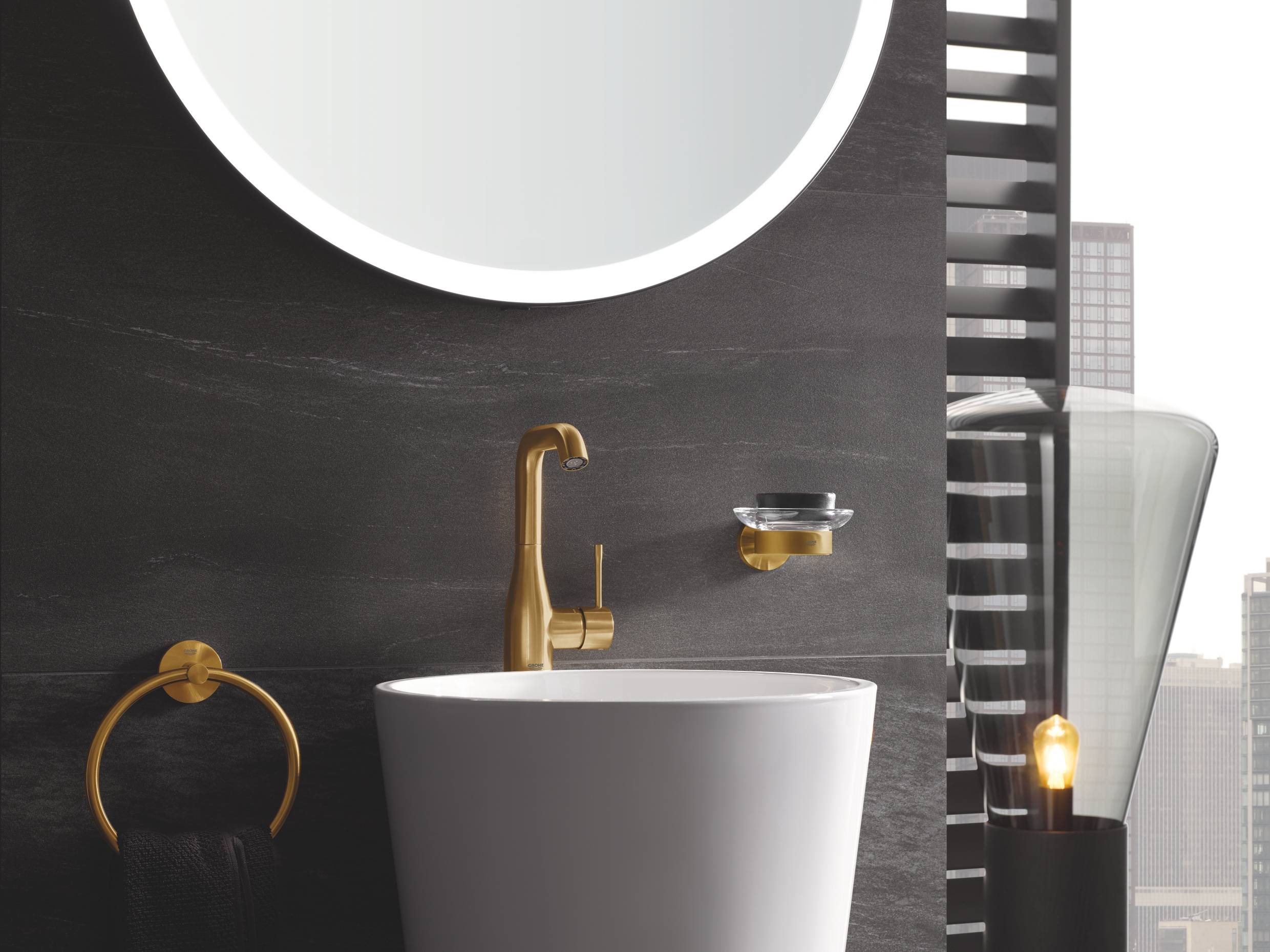 Держатель GROHE Essentials, холодный рассвет матовый (40369GN1) - Вид №2