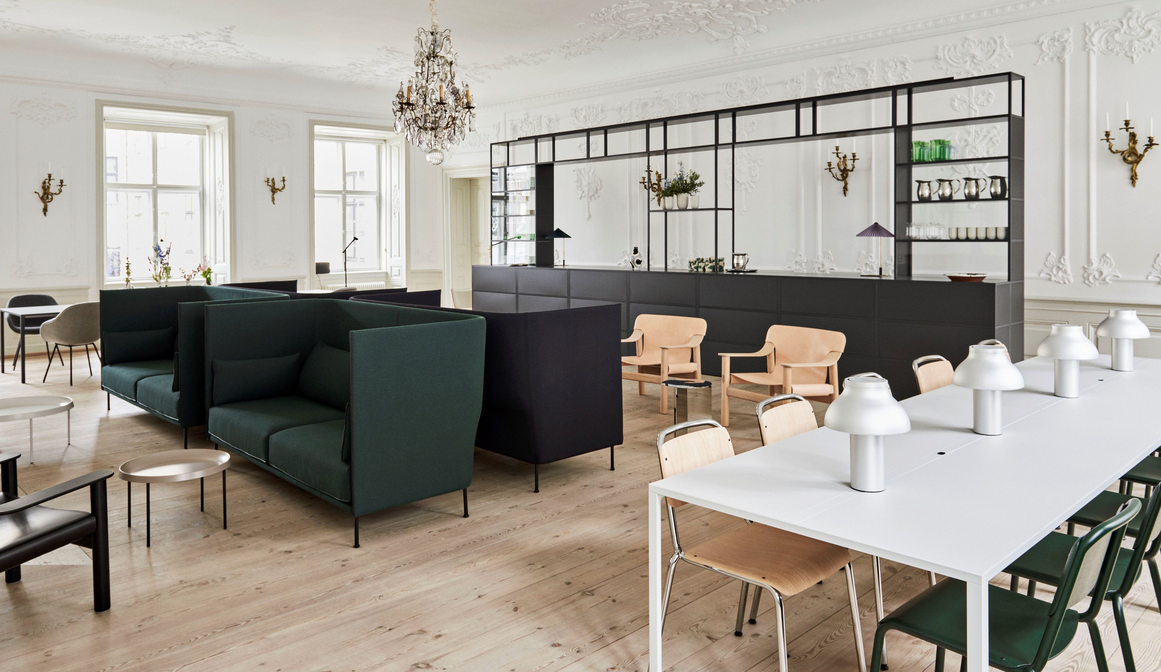 2-местный диван с высокой спинкой Hay силуэт ARCH-00103707 - Вид №23