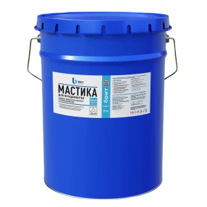 Мастика гидроизоляционная Брит Стандарт Р для фундамента 20 кг