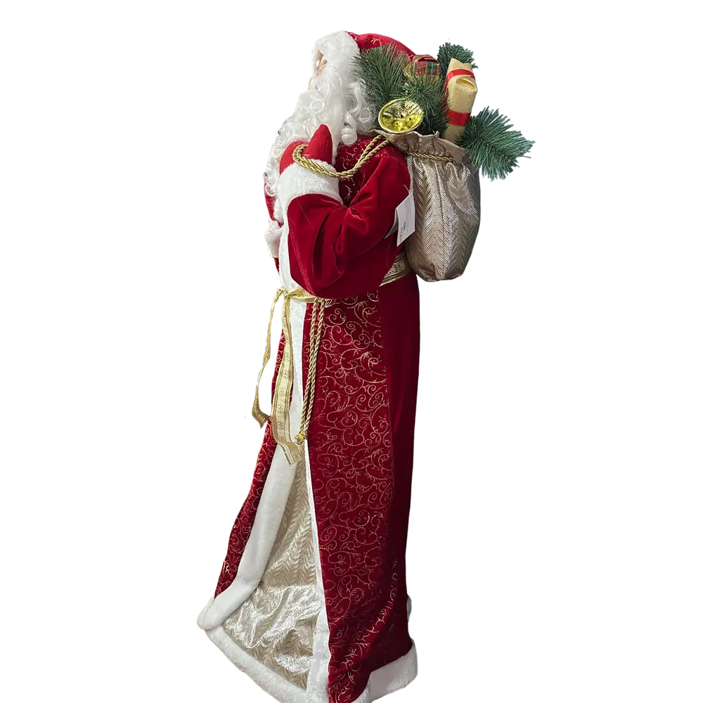 89381618 Декоративная фигура Дед Мороз 120x50 см красный STLM-1445353 Santreyd Winter - Вид №4