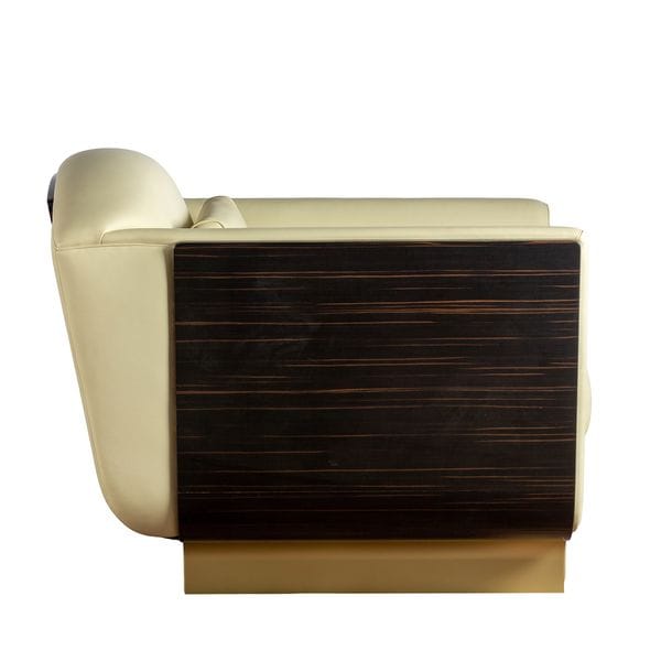 Кресло белое объемное Emozioni UNICO ДИЗАЙНЕРСКИЕ 249055 Белый  - Вид №3