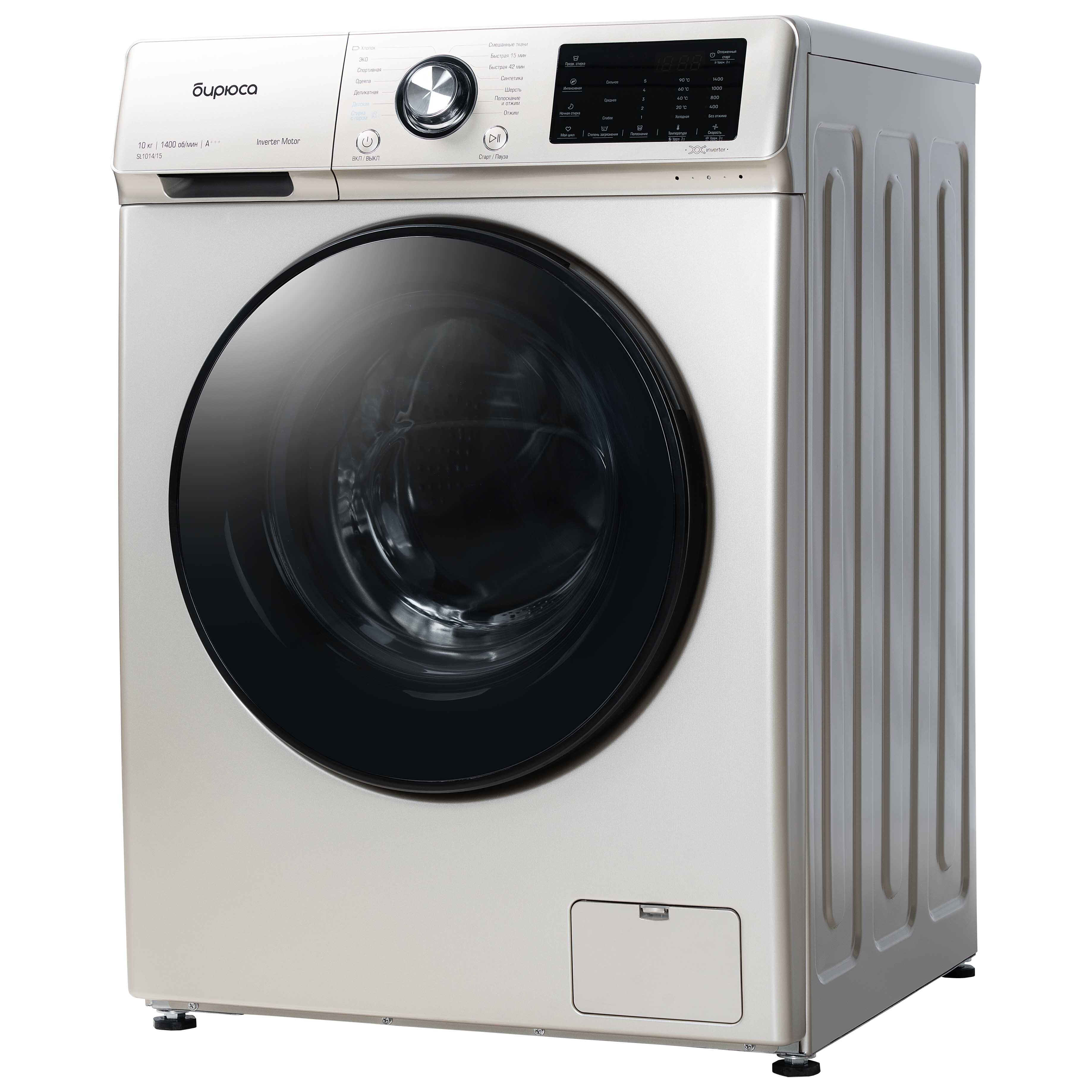 9063001 Стиральная машина Бирюса WM-SL1014/15 B золотистый STDN-0069085 - Вид №2