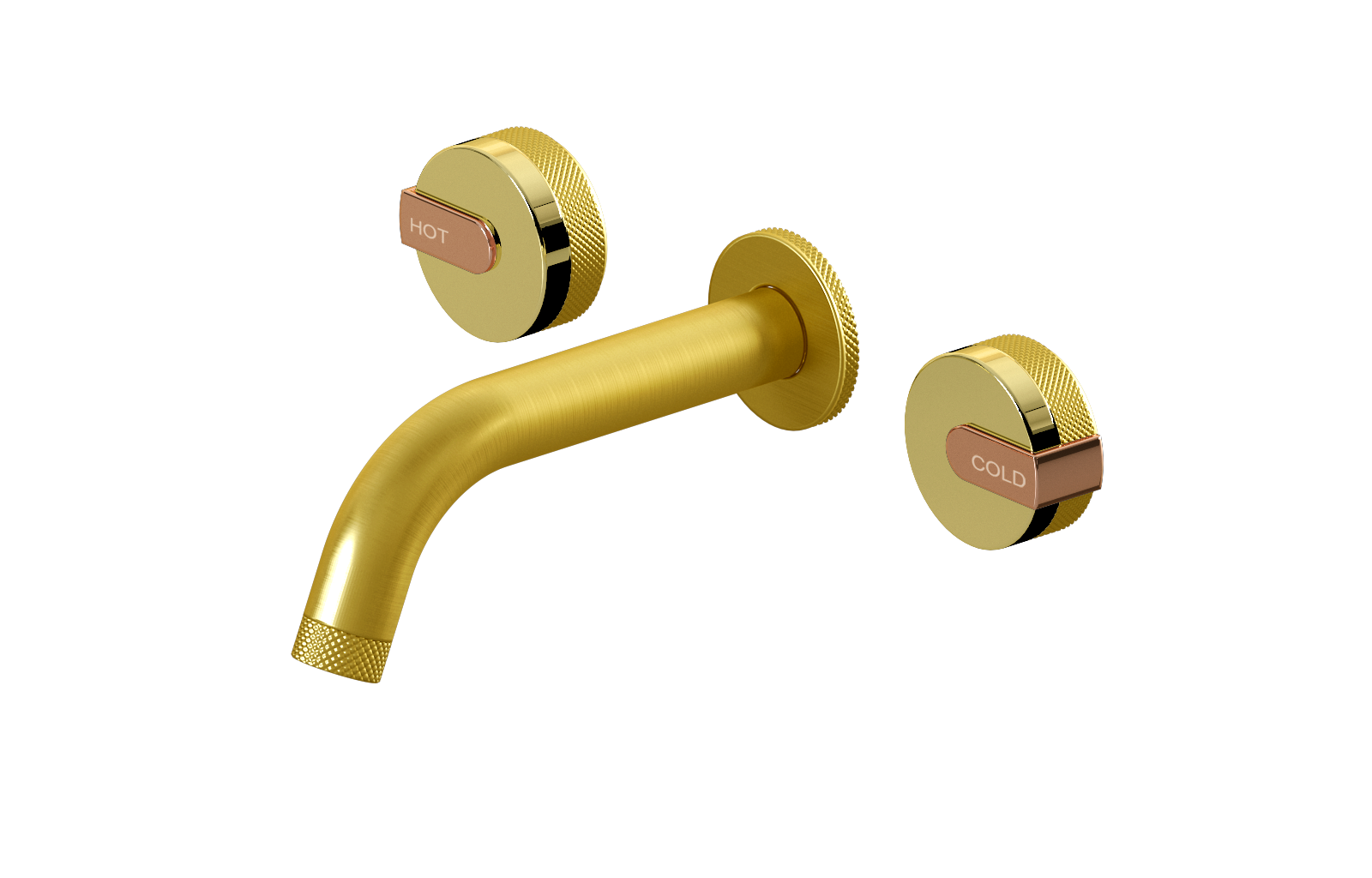 E-11530-R1PB-L1RG-BB Смеситель для умывальника из 19,1см носикем (внешняя часть) GRAFF MOD+